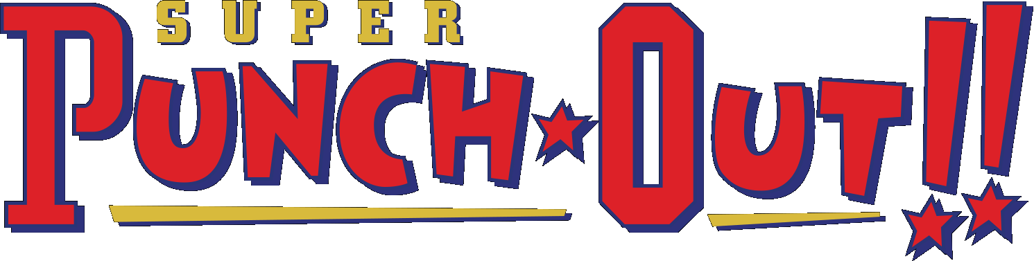 Super Punch-Out logo for Super Famicom